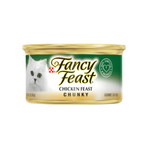 Pet Food: Fancy Feast Wet Chunky Chicken Feast 85g