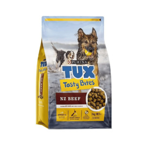 Pet Food: Tux Tasty Bites Beef 3kg