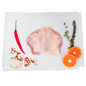 Chicken Breast, Skin On, Bone out