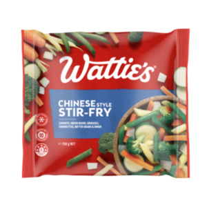Vegetables: Wattie's Chinese Style Stir-Fry 750g