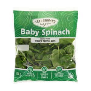 LeaderBrand Spinach Bag 120g