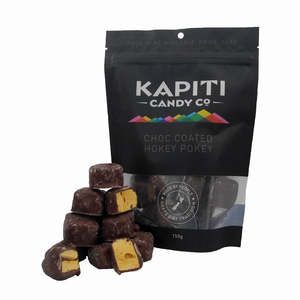 Kapiti Choc Coated Hokey Pokey 150g