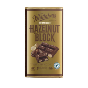 Whittaker's Hazelnut 250g