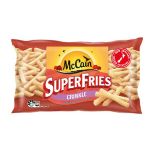 Fruit Vegetables: Mccain Super Fries Crinkle Cut - 1kg