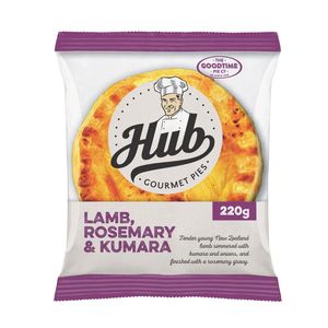 Hub Lamb, Rosemary & Kumara Pie