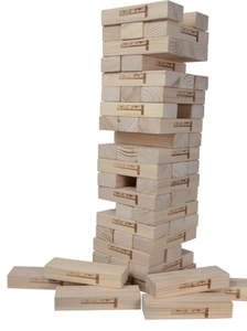 Giant Games: Giant Jenga Game