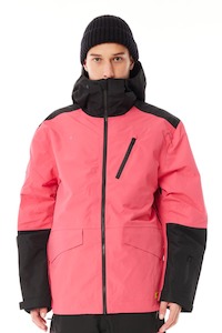 Mens Jackets: MENS SLOWPOKE SNOW JKT HYPER PINK