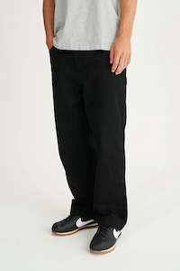 BLOCK DENIM EMB PANT/ALTA BLACK WASH