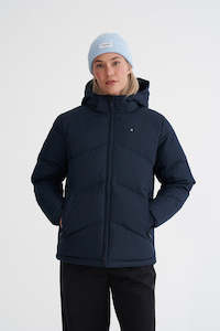 WMNS CLASSIC DOWN JKT HRGBONE NAVY