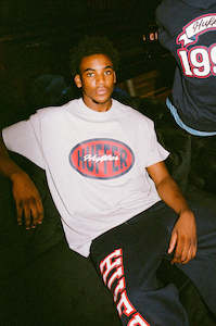 All Stars: BLOCK TEE 220/FINALS GREY MARLE