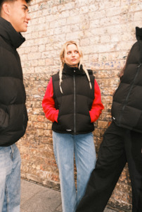 WMNS BLOCK DOWN VEST BLACK