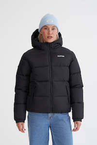 Womens Down Jackets: WMNS STREET PUFFER JACKET BLACK