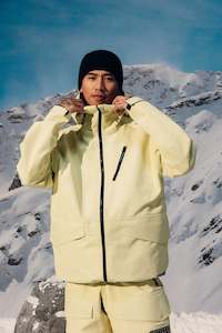 Mens Jackets: MENS SLOWPOKE SNOW JKT LIMESHAKE