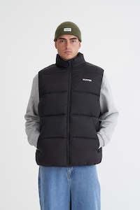 MENS STREET PUFFER VEST BLACK