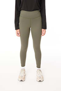 Womens Pants: WMNS HIKE LEGGINGS KHAKI