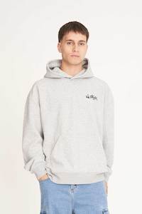 MENS SATURDAY HOOD/ETCHING GREY M