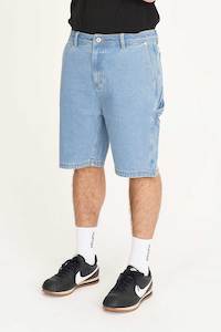 CARPENTER DENIM SHORT DRIFT BLUE