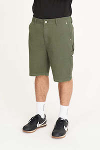 CARPENTER DENIM SHORT KHAKI