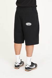 BOX DENIM JORT/SLAB BLACK