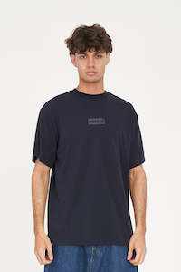 T Shirts: SUP TEE 190/PARALLEL NAVY