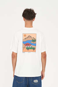 SUP TEE 190/IN TENTS CHALK