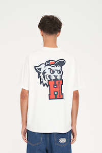 T Shirts: BLOCK TEE 220/WILDCAT CHALK