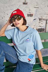Studio Bon: CLASSIC TEE/SKI YA LATER GLACIER