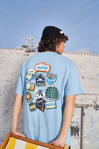 BLOCK TEE 220/TRAIL MIX GLACIER