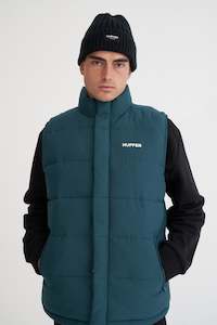 MENS HUFFER PUFFER VEST EMERALD