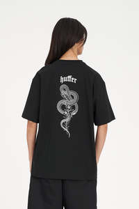 RELAX TEE 220/COILED BLACK