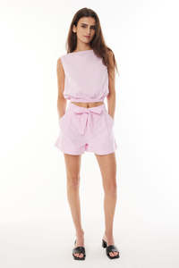 Womens Tops: LIN-IN LOUNGE TOP MELLOW PINK