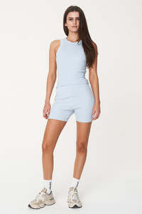 CLASSIC RIB TANK BLUE HAZE