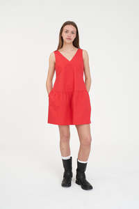 FREIDA MINI DRESS POPPY