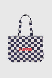 Accessories: CLASSIC BEACH TOTE/GRIND NAVY/WHITE