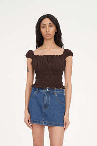 Womens Tops: CRUISE ISLA TOP CACAO