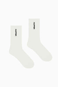 Mens Accessories: HFR CREW SOCK GREY MARLE
