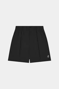 WOMENS BIRDIE LONGLINE SHORT BLACK