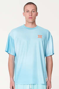 All Stars: 3 BALLER SWISH TEE AQUA