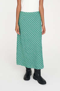 Womens Skirts: AVERY SKIRT GREEN/BLUE
