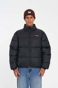MENS RIDER PUFFER JKT BLACK