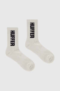 Mens Accessories: HFR RIB SOCK/BLURRED MOONROCK