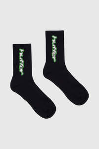 Mens Accessories: HFR RIB SOCK/OMNI BLACK