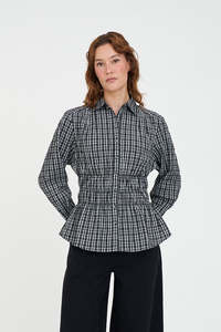 ADA SHIRT BLACK/BISQUE