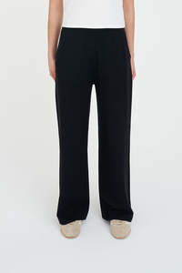 MERINO LOUNGE PANT BLACK