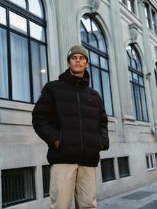 Mens Down Jackets: MENS INFINITYTECH SUPERDOWN BLACK