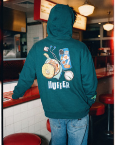 Hoods Crews: BLOCK HOOD 350/PLACE TO BE EMERALD