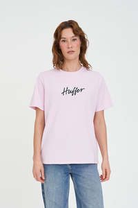 Womens T Shirts: CLASSIC TEE 170/SCRIPTED PETAL