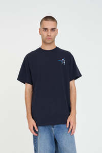 SUP TEE 190/BREWED NAVY
