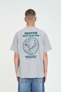 BLOCK TEE 220/LOCAL GREY MARLE