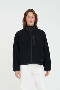 WMNS POLAR FLEECE JACKET BLACK